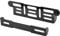 sourcingmap Black Universal Motorcycle Adjustable License Number Plate Frame