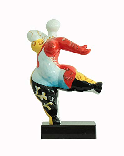 Meubletmoi Lady Spain Skulptur für Damen, 33 cm, mehrfarbig