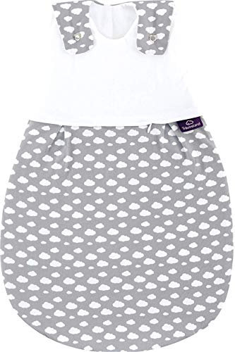 Träumeland S0102102 Außenschlafsack LIEBMICH Wolke, Größe 50/56, grau