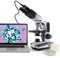 Swift SW350B-EP3-5PBC 40X-2500X Professionelles Mikroskop für Erwachsene, Zwillingsmikroskop Siedentopf, Composite Labormikroskop mit 3MP USB Kamera und Klingen (PRISE UK)
