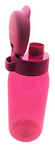Tupperware Eleganzia - Botella ecológica (500 ml), color rosa
