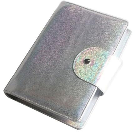 FingerAngel Juego de 50 ranuras de imagen estampadora de uñas, placa de estampación de placas de estampación, casos, sello de uñas de 6 x 12 cm y 9,5 x 14,5 cm (láser plateado)