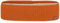 LIERYS Mono Stirnband Damen/Herren 8 cm breit - Made in Germany - dreilagiges Strickband gefüttert mit Baumwolle - Rippstrick Ohrenwärmer 54-60 cm - Ohrenschutz Herbst/Winter orange One Size