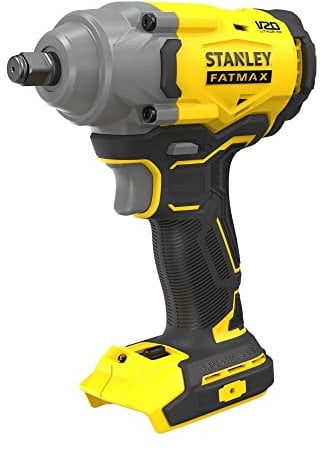 Llave de Impacto BRUSHLESS V20 Li-Ion 18V 1/2 373Nm, esfuerzo de torsión 610Nm, velocidad 0-900/1.900 rpm, 0-1.457/3.100 ipm. Sin cargador/batería