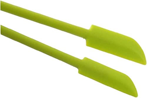 Professional and Fashionpièces Mini Silicone spatule ensemble pot grattoir petite spatule de maquillage résistant à la chaleur longue poignée confiture spatules Gadgets de cuisine