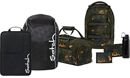 satch Pack Kollektor Edition Schulrucksack Set 7tlg. (Jurassic Jungle)