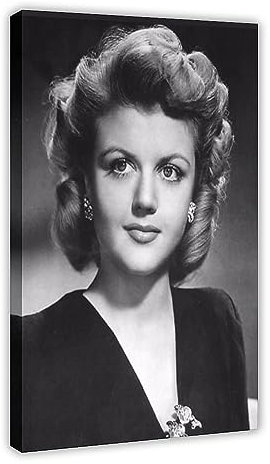 Angela Lansbury Irisch-britische und amerikanische Schauspielerin, Retro-Dekor, Wandposter, Leinwand-Poster, Wandkunst, Dekordruck, Bild, Gemälde für Wohnzimmer, Schlafzimmer, Dekoration, Rahmen-Stil,