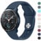Cinturino per Xiaomi Watch S1 Active/Watch S3, Largo 22 mm Cinturini in Silicone Compatibile con Xiaomi Mi Watch S1/Xiaomi Watch S3 Donna Uomo