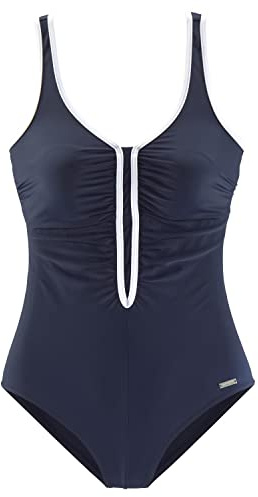 Lascana Damen Badeanzug | im Retro-Look, sportlich