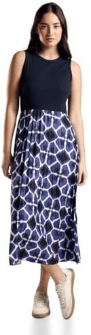 STREET ONE Plissee Kleid mit Print