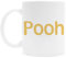 OLDRYTEE Pooh Keramikbecher Trinkbecher Weiß