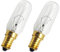 OOBRAN Pack of 2 40W 240V Cooker Hood Bulbs Replacement Universal Small Screw Cap E14