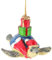 Ciieeo Handgefertigter Schildkröten-hängeschmuck Aus Resin Für Weihnachten Einzigartige Weihnachtsdekoration Für Baum Fenster Und Türen Für Familie Und Freunde
