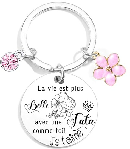 Annonce grossesse Tata Porte clef Cadeau tata veux tu être ma marraine cadeau annonce grossesse tata porte clef futur tata porte clef tata bts porte clef meilleure tata porte clef tu va être tata