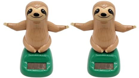 Huamengyuan Solar Spielzeuge & Figuren Solarbetriebenes Wackelkopf Solarfigur Tanzspielzeug Auto Armaturenbrett Ornament Wackelfiguren Innenraum Zubehör Dekofigur für Schreibtisch Büro Scafzimmer