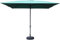 MA MAISON Ombrellone da Giardino Quadrato 3x3 Metri - in Alluminio, Regolabile, da Esterno, Impermeabile, con Manovella, Tubo Ø 48 mm- Resistente ai Raggi UV (Verde - 3x3 Mt)