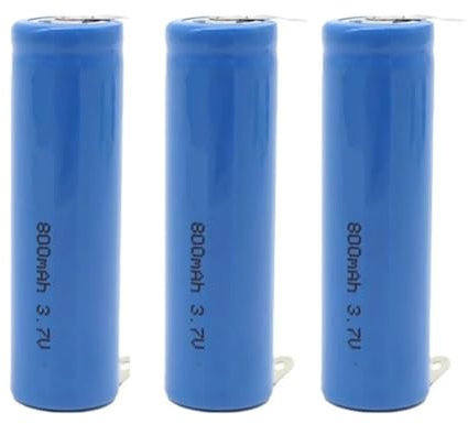2/3 Stück 800 MAh Ersatzakku, Akku for Elektrische Zahnbürsten – Kompatibel Mit Oral-B IO6 IO IO9 IO8 8N Typ 3758 3759 3753(3pcs Battery)
