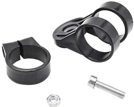 MEITRREY Collier de Serrage pour Arbre de Coupe-Bordures, Sangle d'épaule, entraînement, Tube d'arbre Droit, Collier de Serrage de Remplacement pour Tondeuse G8TB, Noir