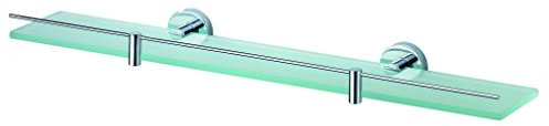 Haceka Ablage Glas Kosmos Chrom, 5.3x60x12.7 cm
