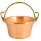 Lar Paiolo in Rame Marca Manico Ad Arco D. 22 Cm Pentola Polenta