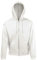 Fruit of the Loom - Hooded Sweat Jacket - Modell 2013 M,White