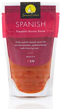 Spanish Pimenton Bravas Sauce, Easy to use Authentic Sauce just add Meat, Fish or Vegetables. Gluten Free