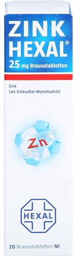 ZINK HEXAL Brausetabletten 20 St