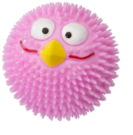 EBI 303-421369 Hundespielzeug Lucky Bird mit Erdbeergeschmack, 8.3 cm, pink