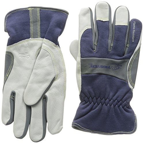 Revco Black Stallion (T50) Premium Grain Goatskin & Flame-Resistant Cotton TIG Welding Glove, Kevlar Stitching, Abrasion Resistance, DragPatch Side Reinforcement, Large