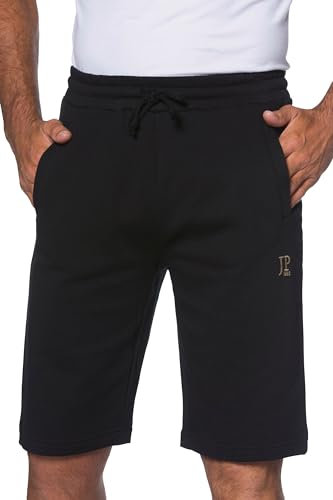 JP 1880 Herren große Größen Übergrößen Menswear L-8XL Bermuda, Basic, Kurze Jogginghose, bis 8XL schwarz 4XL 702636130-4XL