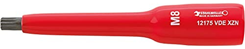 STAHLWILLE Nr. 12175 VDE VDE-Schraubendrehereinsatz 3/8 (10 mm) M8 L.136 mm D.23 mm