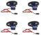 Stemedu 4PCS FT90R Micro Servo RC Servos Numériques 360 Degrés Rotation Continue 6V 1.5KG PWM pour RC Robot Voiture Bateau
