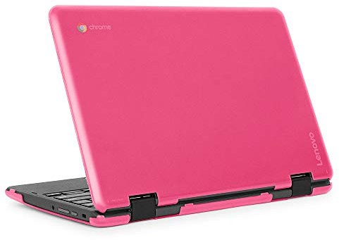 mCover Funda Compatible para computadoras portátiles Lenovo 300E de 11.6 Pulgadas y Chromebok de 2ª generación con Windows 2 en 1 (Solo Compatible con Otros Modelos) Rosa