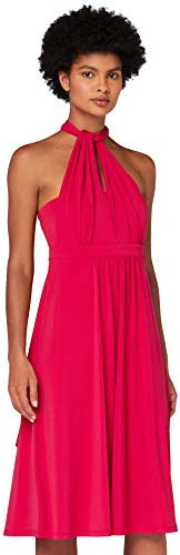 Amazon-Marke: TRUTH & Fable Damen Hochzeitskleid Multiway Midi, Pink (Fuchsienrosa), 36, Label:S