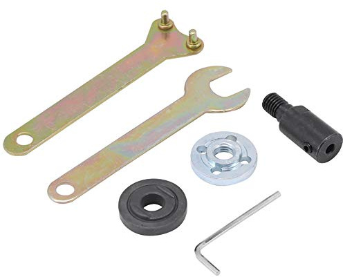 VBESTLIFE Accoppiatore Albero Motore M10-5/8/10 / 12mm Manicotto Accoppiamento Lama Adattatore mandrino per smerigliatrice angolare(M10-5mm)