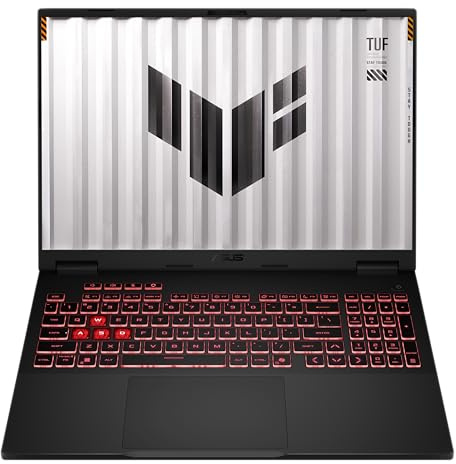 ASUS TUF Gaming A16 (2025) con NVIDIA® GeForce RTX™ 5070, processore AMD Ryzen™ 9 8940HX, Display da 16 Anti-glare a 144Hz, RAM 16GB, 1TB SSD, Win11 Home, Grigio, Layout ITA