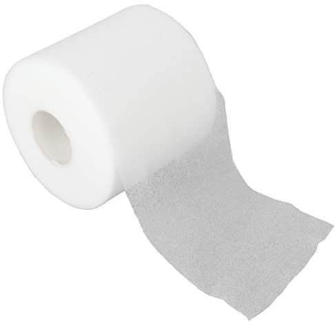 Unterverband aus Schaumstoff,Verwendung mit Sporttape,Multifunktionales Schaumstoff-Underwrap Sports Foam Pre Wrap, für Erste Hilfe, Sportschutz und Handgelenk(6,5 cm x 27 m) (Weiß)