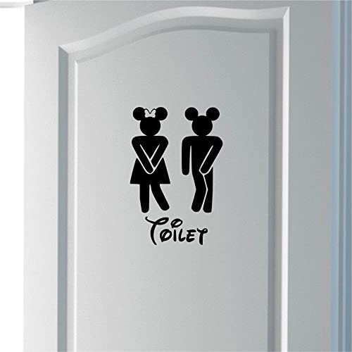 Epic Modz Inspirierter Aufkleber für Toilette, für Herren, Damen, Mädchen, Jungen, Wanddekoration, Badezimmer, WC