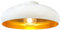 bamyum Küchenlampe Deckenleuchte Vintage, Androa, Deckenlampe Weiß Gold, Küchenlampe Ø40 cm E27, Küchenlampe Deckenleuchte Hängend, Deckenlampe Wohnzimmer, Deckenlampe Retro Vintage Schlafzimmerlampe