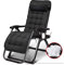 TONZN Liegestuhl, Schwerelosigkeitsstuhl, Strandkorb, Sonnenstuhl, Loungesessel, extra breit 65 cm, Strandterrasse, Garten, Camping (Farbe: 1) (5)