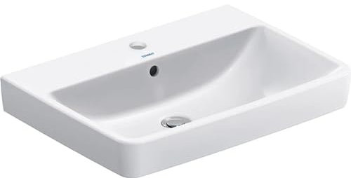 Duravit Möbelwaschtisch No. 1 65x46cm, we, m HL, ÜL, Hahnlochbank