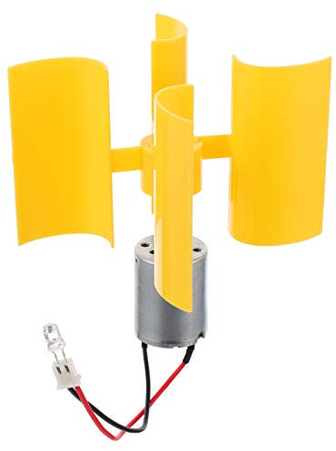 VINTORKY Dynamo Mini-generator-camping Wind Vertikalachsengenerator Mini Vertikale Windkraftanlage Kleine Windgeneratoren Vertikale Mini Windkraft Diy Gleichstrom Wasserturbine F5 Abs