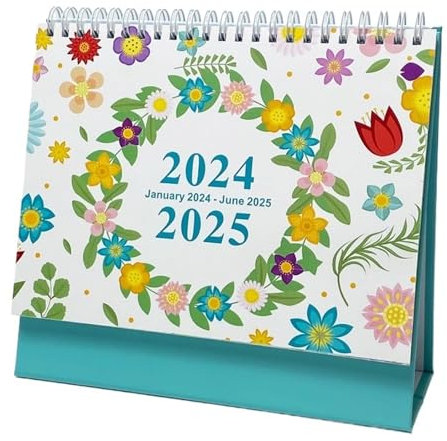 LECOW Familienplaner Kalender 2024 2024 Mittelgroßer Schreibtischunterlage-Monatskalender Für Abreißen Von Seiten Auf Dem Schreibtisch Oder An Der Wand Kalender 2024 (Color : A, Size : 3pcs)