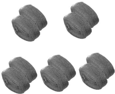 GLEAVI Lot de 5 fils de Laine Dacier Réutilisables pour Le Nettoyage Le Polissage Et La Construction de Maisons 2 pièces X 5