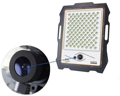 Genérico Foco Proyector Led Solar con Cámara 100W