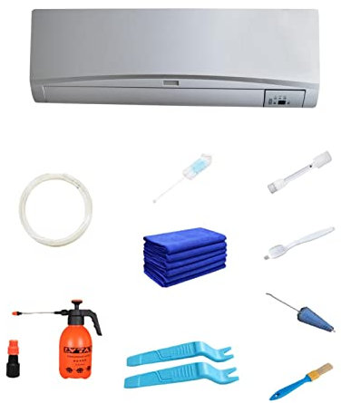 Kit De Cubierta De Limpieza De Aire Acondicionado Dividido 12 | Bolsa De Servicio Impermeable, Kit De Limpieza De Aire Acondicionado Montado En La De Primera Calidad, Bolsa Protectora De Limpieza