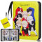 NOVETUTOTA Korean Pop Alben, BT21 Photocard Binder Album, Bangtan Boys Trading PhotoCard Holder Book with 400 Cards Sleeves - Cartoon Photo Protect Album Christmas Gifts for Children (Yellow)
