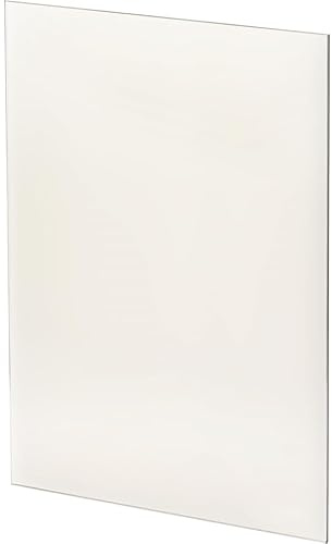 KRATKI Kaminscheibe Kaminglas Ofenglas 31 x 31,5 cm Schutzglas Ofenscheibe | hitzebeständiges Kaminglas, für Kaminofen und Kamineinsatz. Für Austausch und Reparatur
