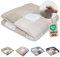 ULLENBOOM Krabbeldecke für Baby 140x140 cm, 100% OEKO-TEX Materialien, Made in EU, Dick & weich gepolstert, Leo - ideal als Babydecke, Krabbelmatte & Spieldecke Baby