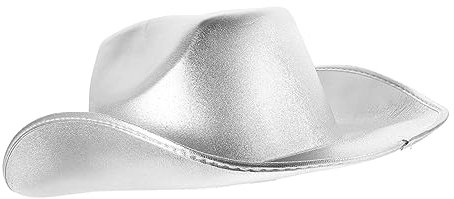 COSMEVIVI Goldener Westernhut Für Damen Und Herren Glitzernder Cosplay Hut Aus Leichtem Eva-material Kostümzubehör Für Mottopartys, Halloween Und Western-events